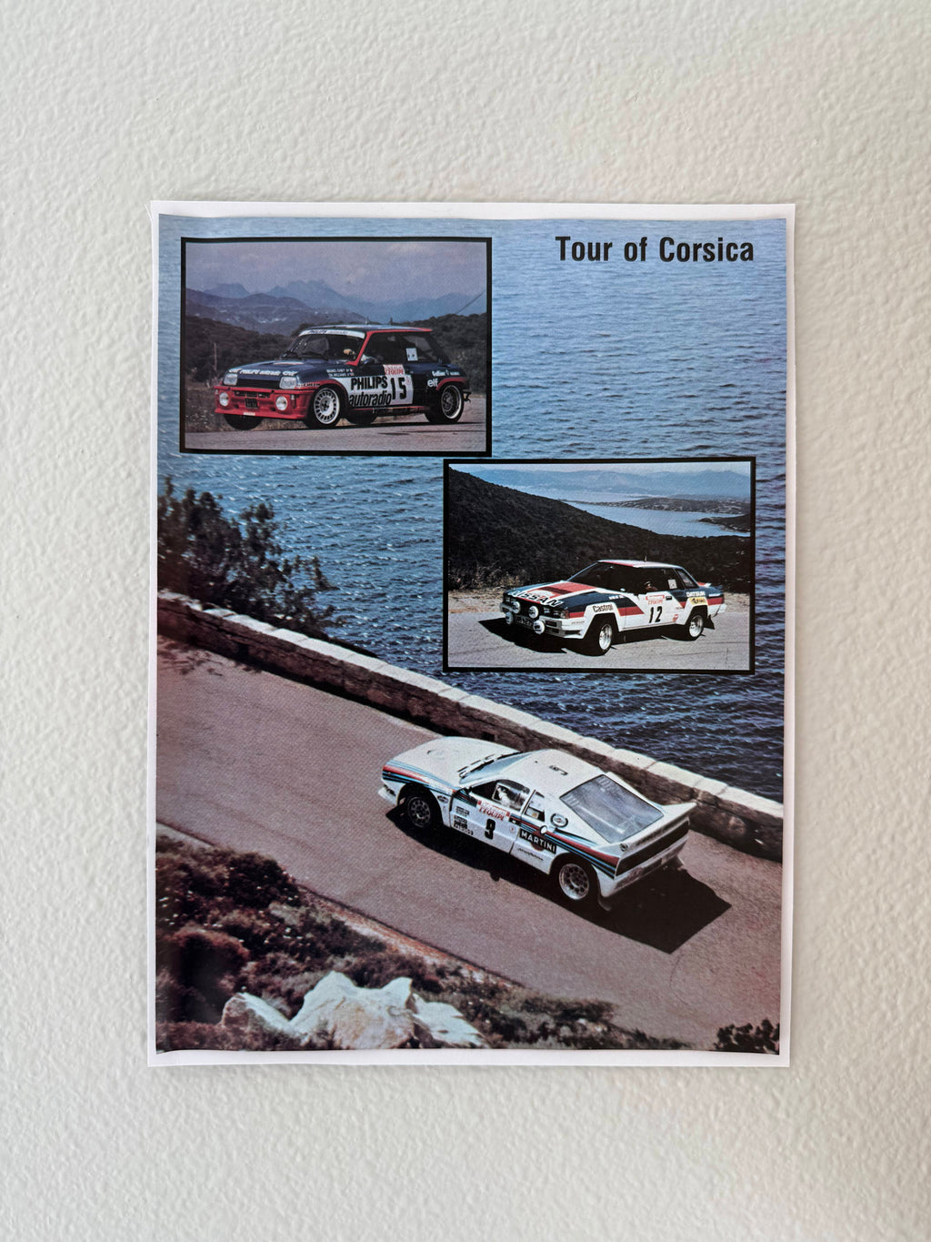 Tour of Corsica Rally Poster
