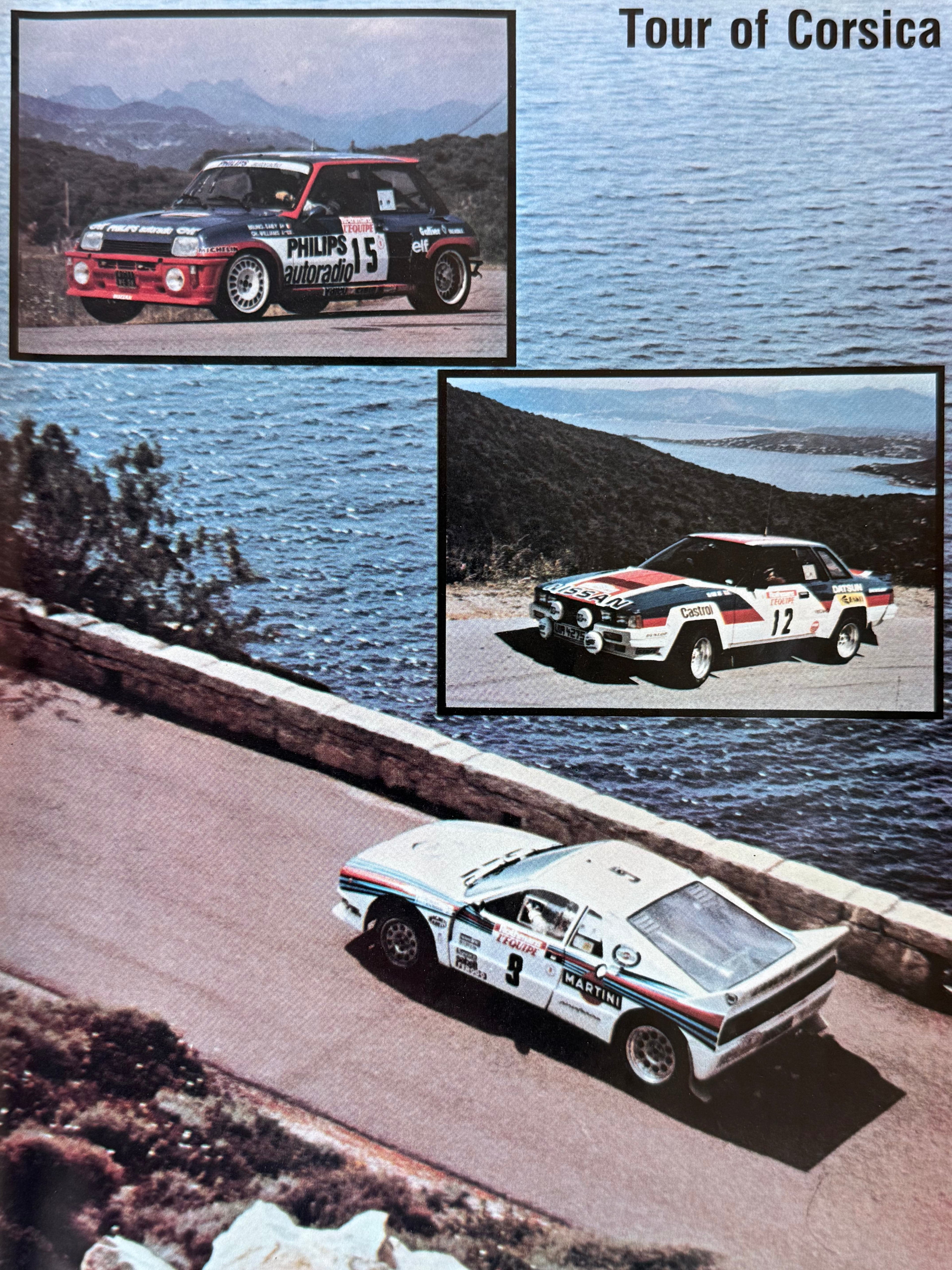 Tour of Corsica Rally Poster