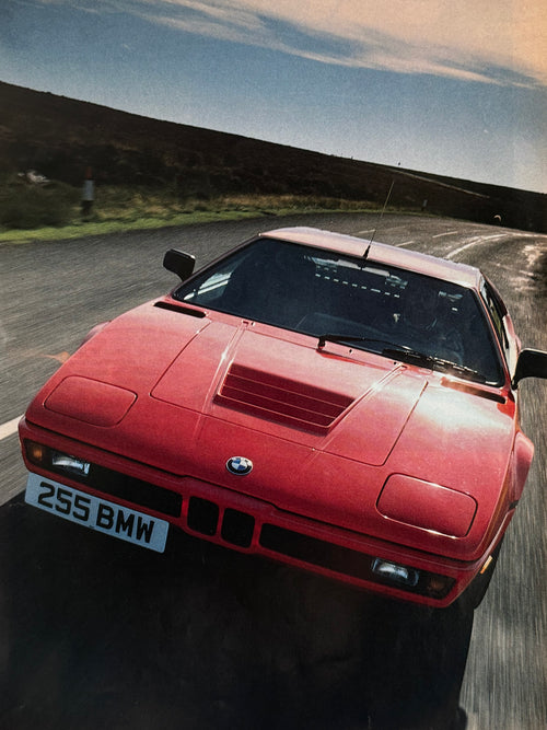 BMW M1 Poster