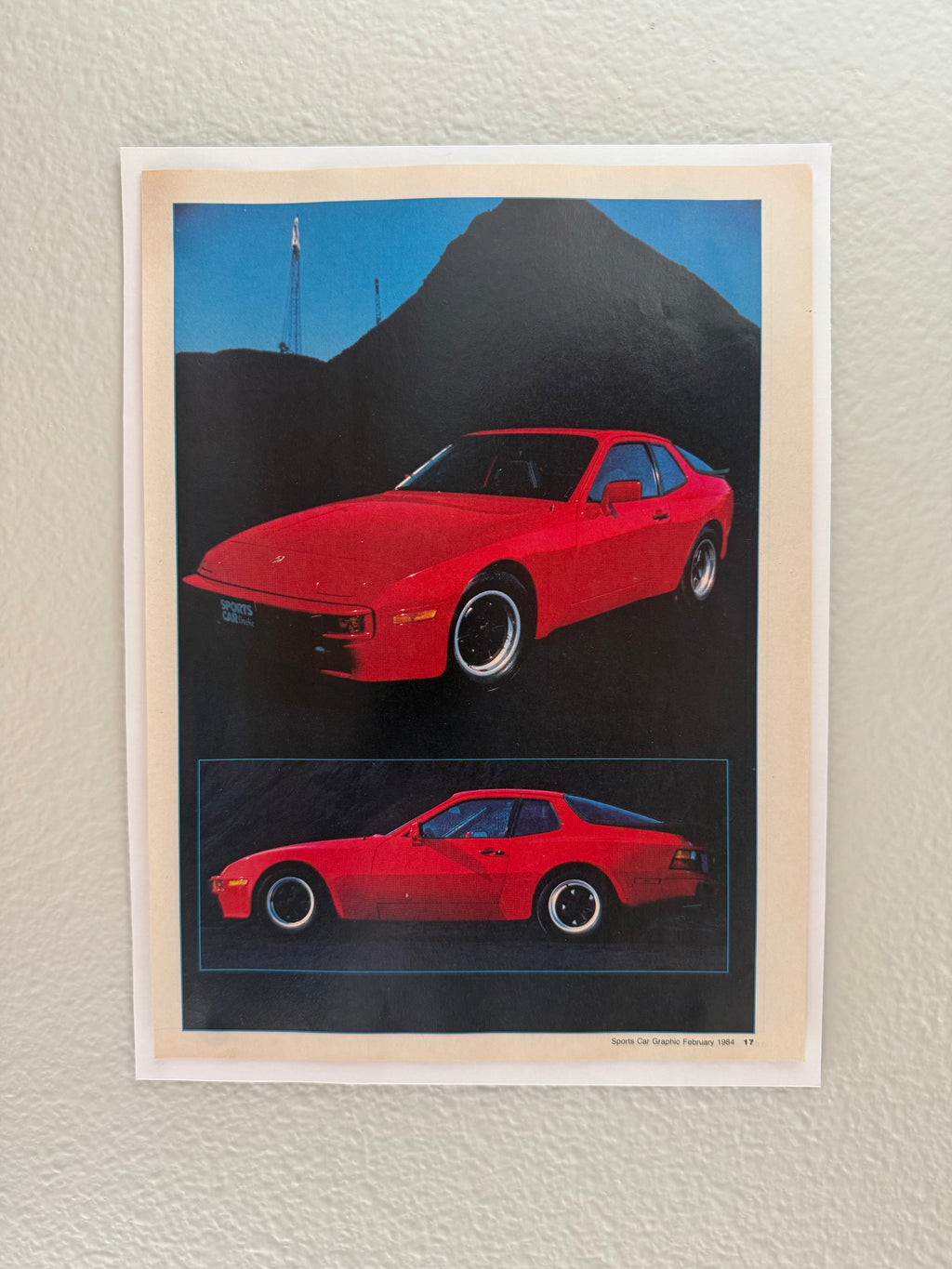 Porsche 944 Poster