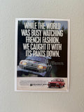 Peugeot 505 Rally Poster