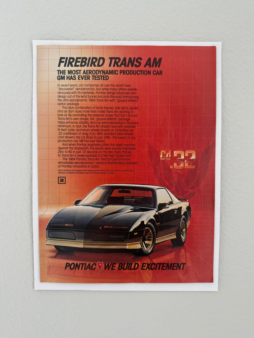Pontiac Firebird Trans Am Poster
