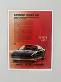 Pontiac Firebird Trans Am Poster